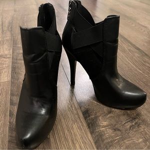 Guess Black Ankle Booties
